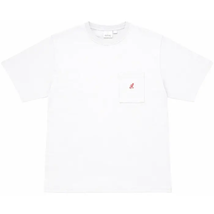 Gramicci T-shirt One Point Bianco