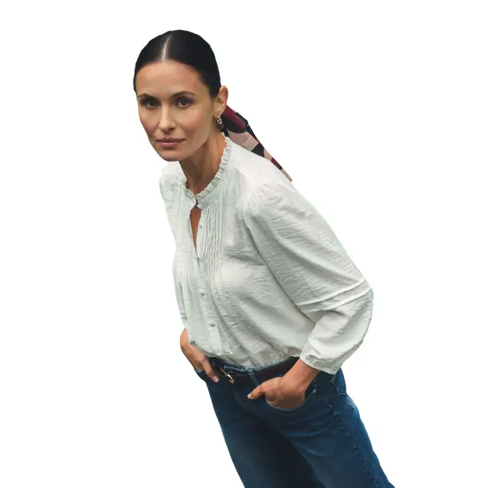 Blusa a trapezio donna Greenpoint Blanc