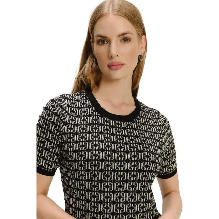 Felpa con stampa originale donna Greenpoint Noir