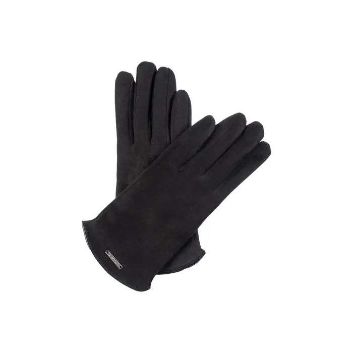 Guanti basic in similpelle donna Greenpoint Noir