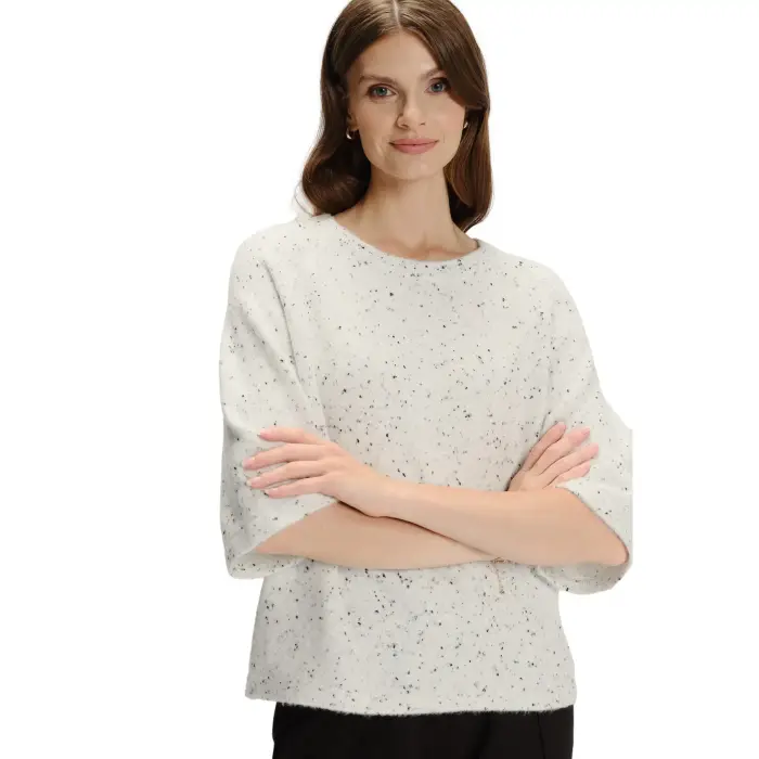 Maglione di lana da donna Greenpoint Blanc