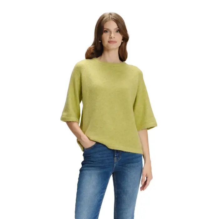 Maglione di lana da donna Greenpoint Jaune