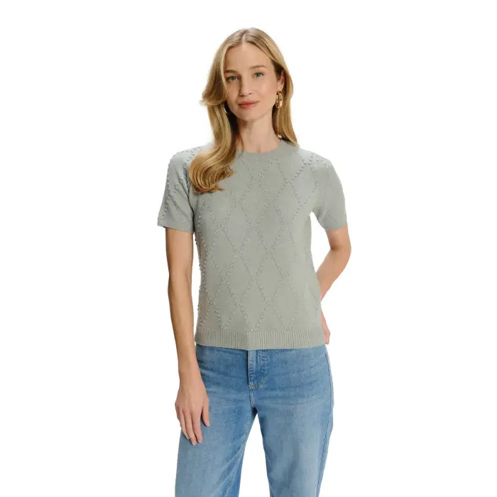 Pull aderente donna Greenpoint Vert