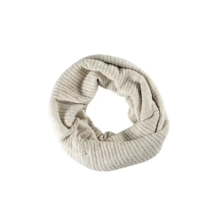 Sciarpa a tessitura apparente donna Greenpoint Blanc