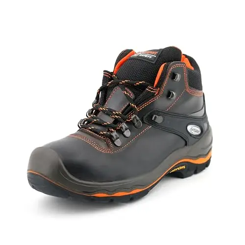 Grisport Scarpe Antinfortunistiche Uomo Scarponi Camminata Escursionismo Stivali Pelle Lontra Dakar Trekking Montagna