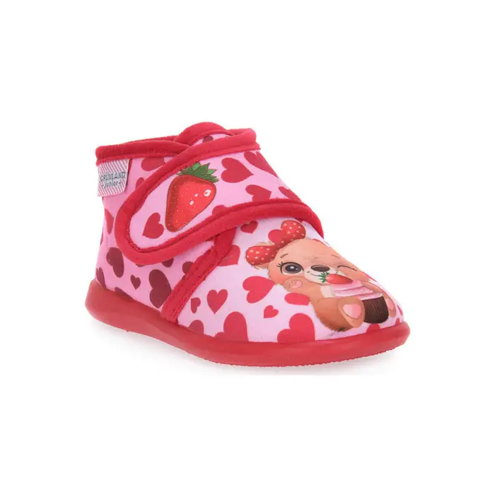 Grunland Pantofole bambini ROSSO 54DALY Rosa