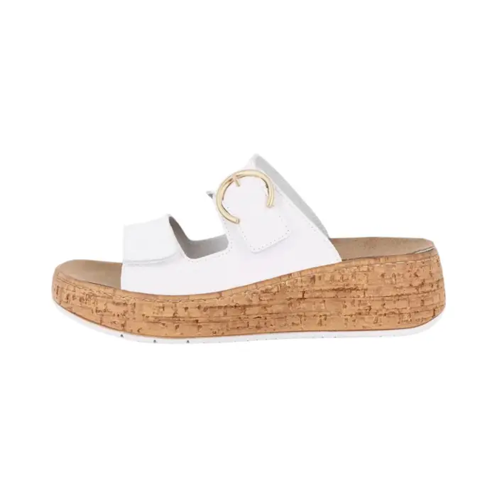 Sandali con zeppa Grunland SANDALO CIABATTA DONNA Multicolore