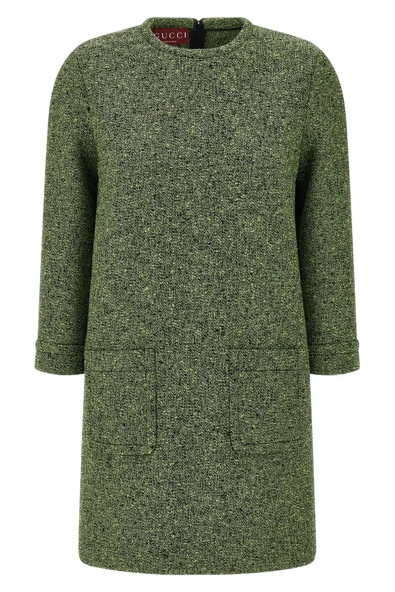 GUCCI Abito 'Mouliné' Verde
