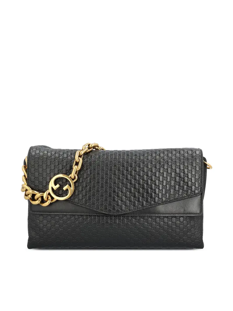 GUCCI Borsa A Spalla Grande NERO