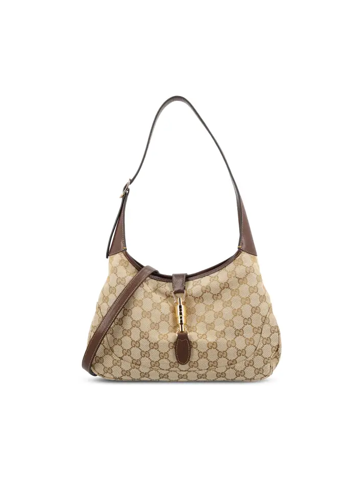 GUCCI Borsa A Spalla Jackie 1961 Media BEIGE