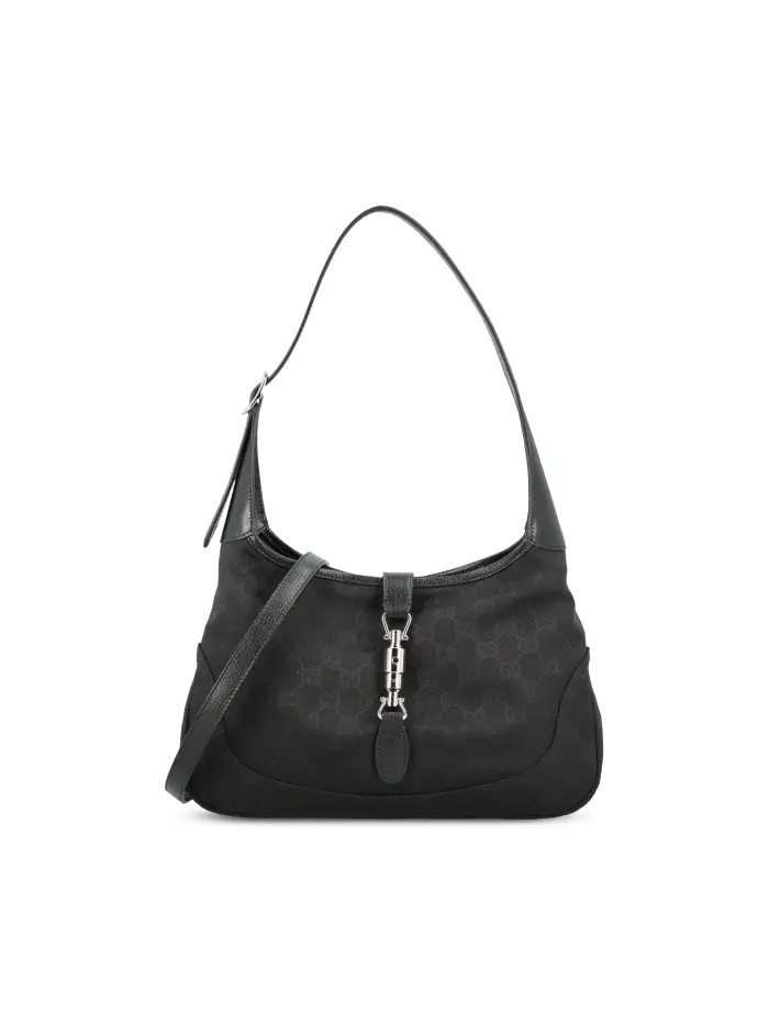 GUCCI Borsa A Spalla Jackie 1961 Media NERO