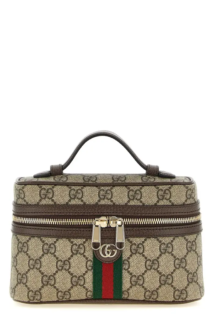 GUCCI Borsa A Spalla Ophidia Piccola Beige