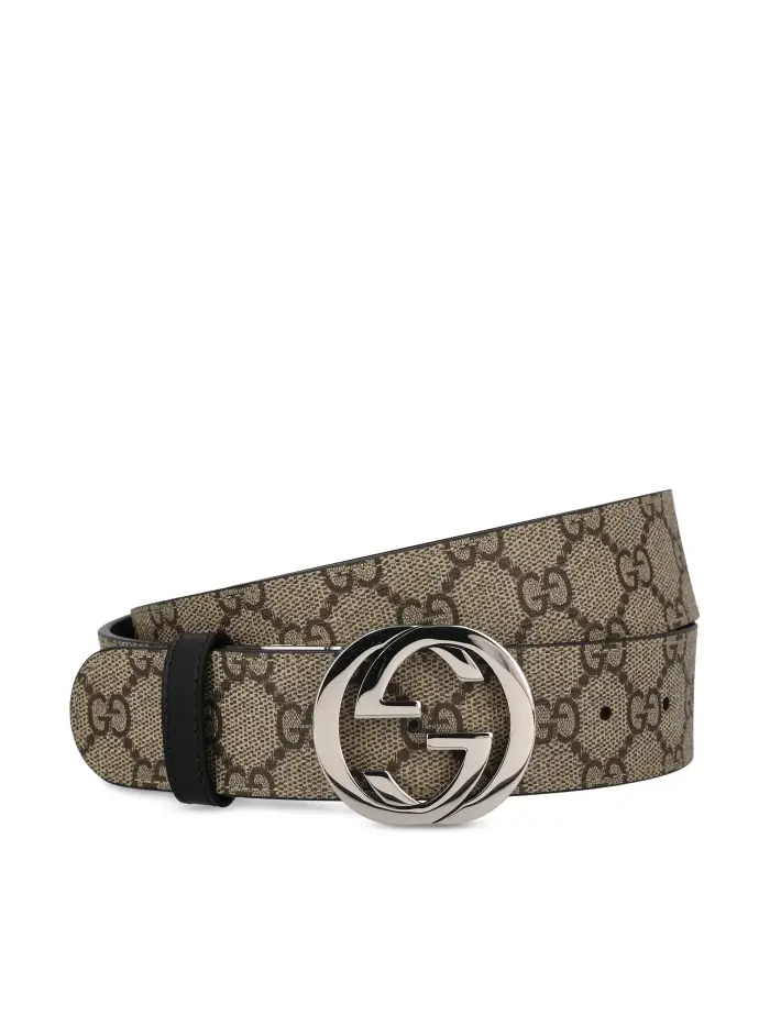 GUCCI Cintura realizzata in poliuretano _105 BEIGE