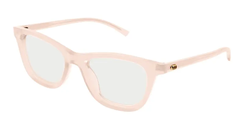 Gucci Donna GG1945O 003 Montature da vista Acetato Rosa Trasparente Cat Eye