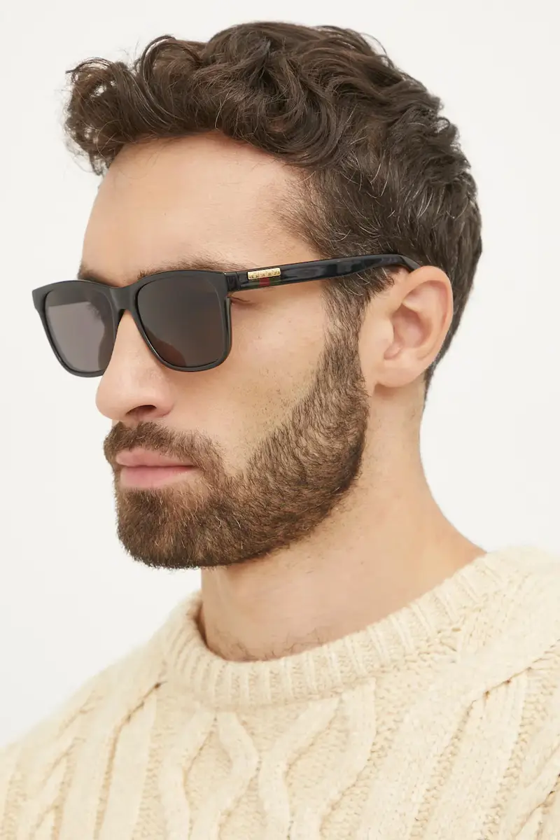 Gucci Occhiali da sole Uomo Nero 3626821