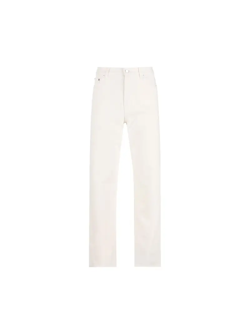 GUCCI Pantaloni In Cotone BIANCO