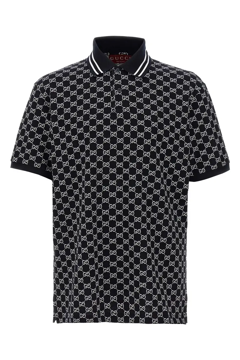 Gucci Polo Blu 2656787