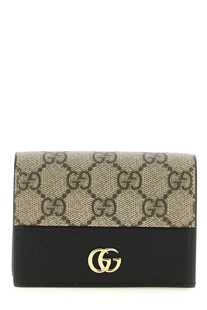 GUCCI Portafoglio Gg Marmont Bicolore Multi