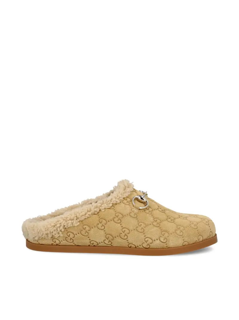 GUCCI Sabot Con Morsetto BEIGE