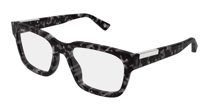 Gucci Uomo GG1961O 002 Montature da vista Acetato Havana Trasparente Squadrata