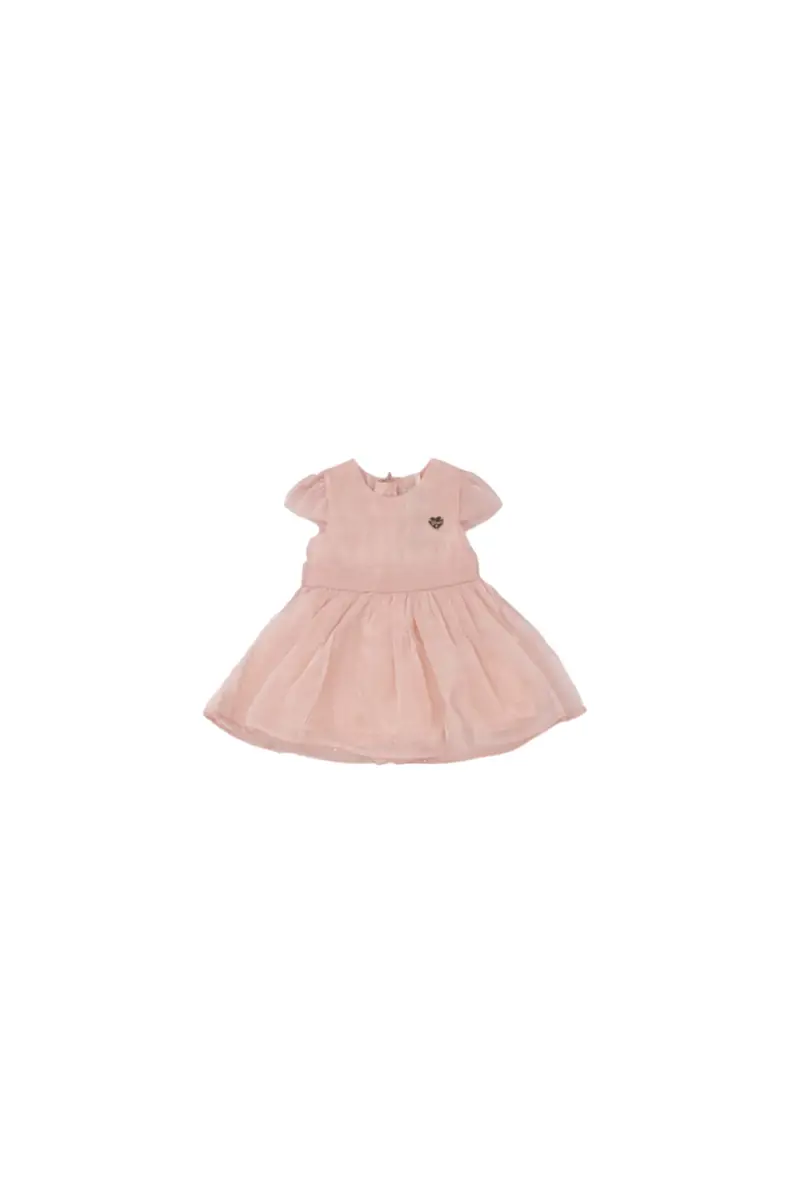 Abito Bambina GUESS Pink Set ss dress muslin panties