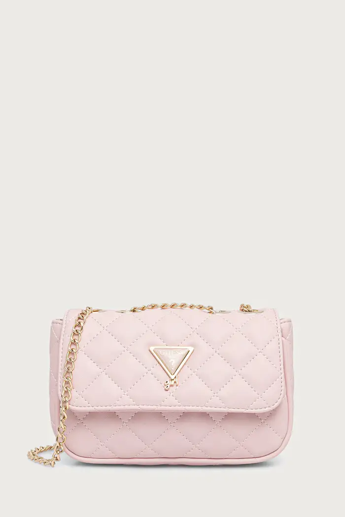 borsa a tracollo per bambini in similpelle Rosa