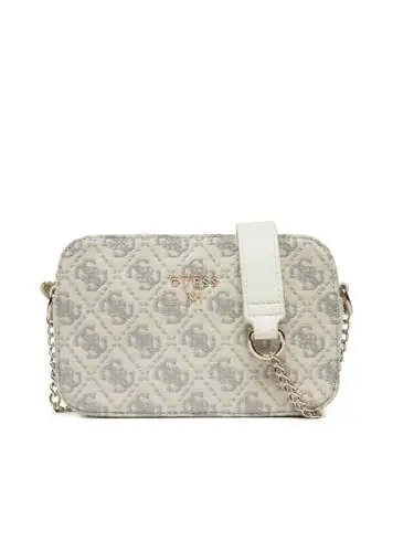 GUESS Borsa per Bambine e ragazze Écru