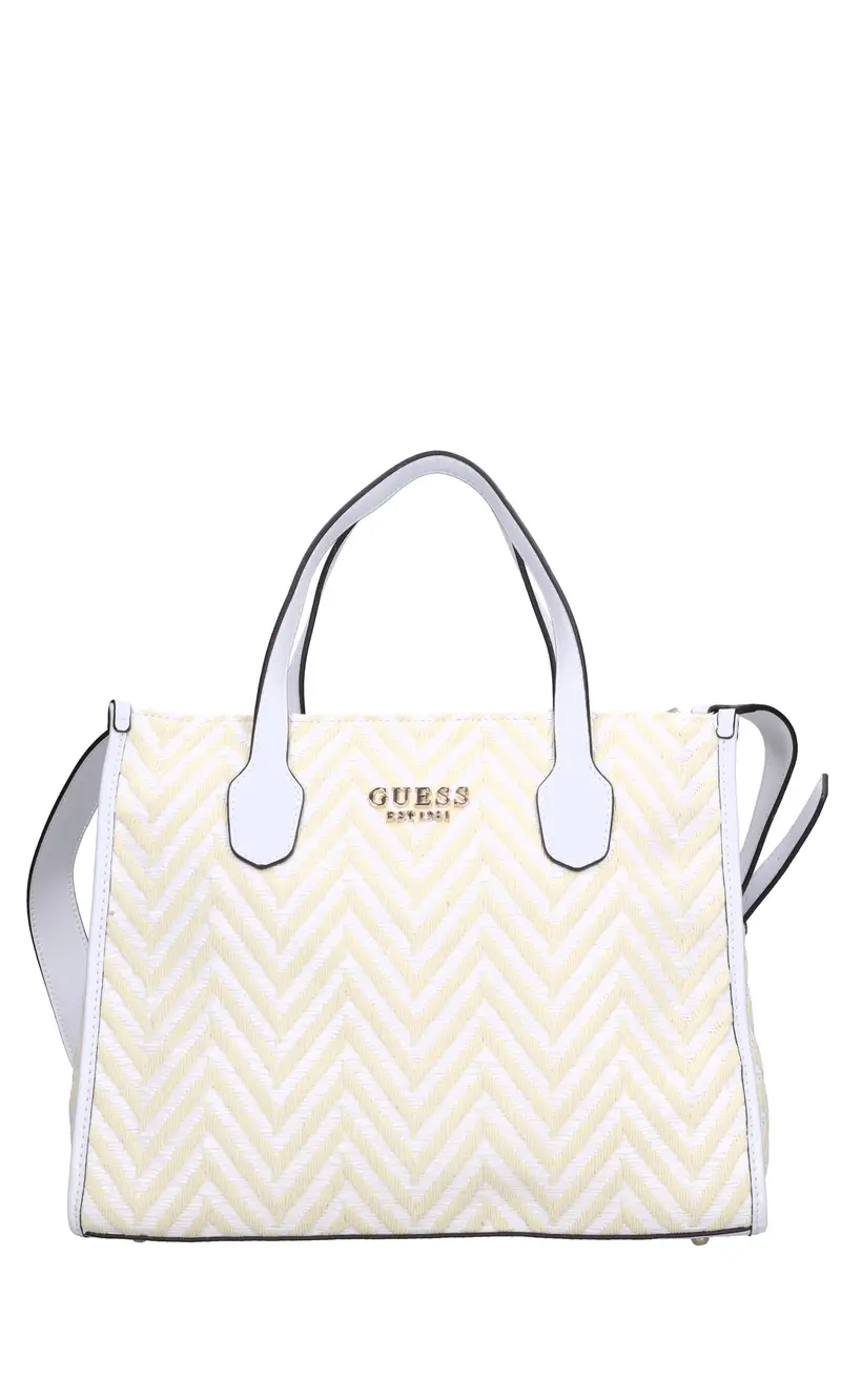 Guess Borse Bianco Bianco Chiari e Naturali