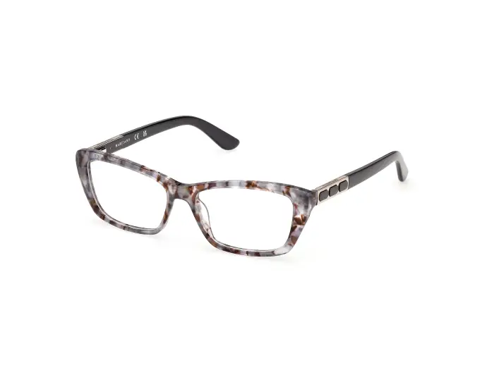 Guess by Marciano Donna GM50053 20 Montature da vista Acetato Grigio Squadrata Normale