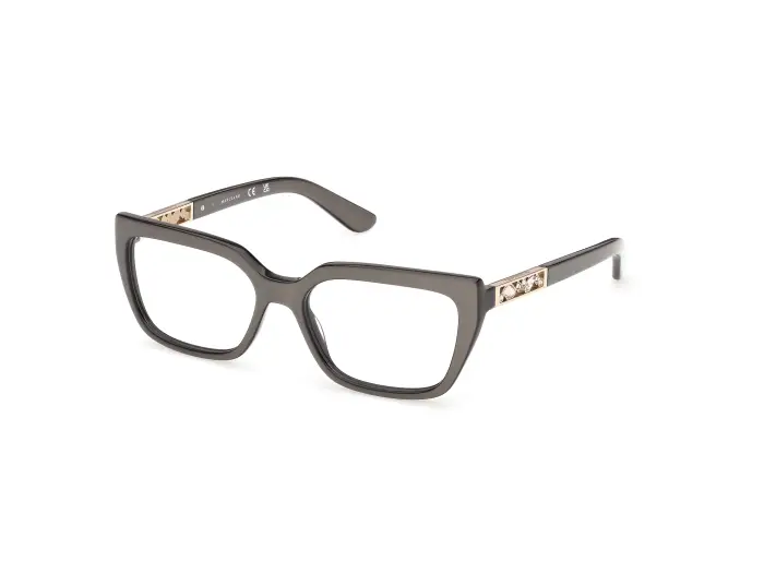 Guess by Marciano Donna GM50064 20 Montature da vista Acetato Grigio Squadrata Normale