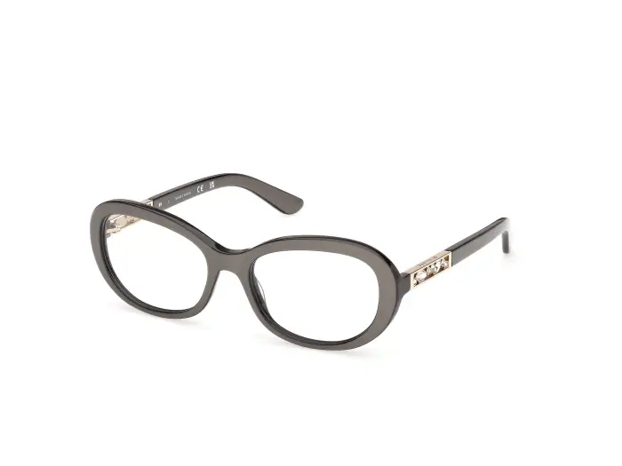 Guess by Marciano Donna GM50065 20 Montature da vista Acetato Grigio Rotonda Normale