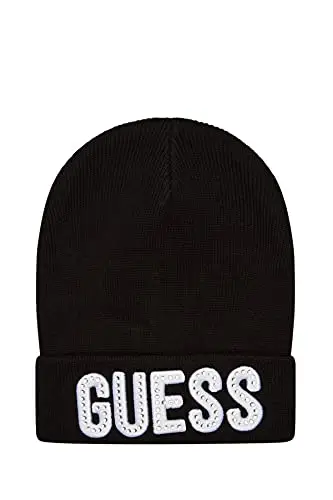 Guess GUESS? CAPPELLO LOGO STRASS RAGAZZA, m (140), NERO