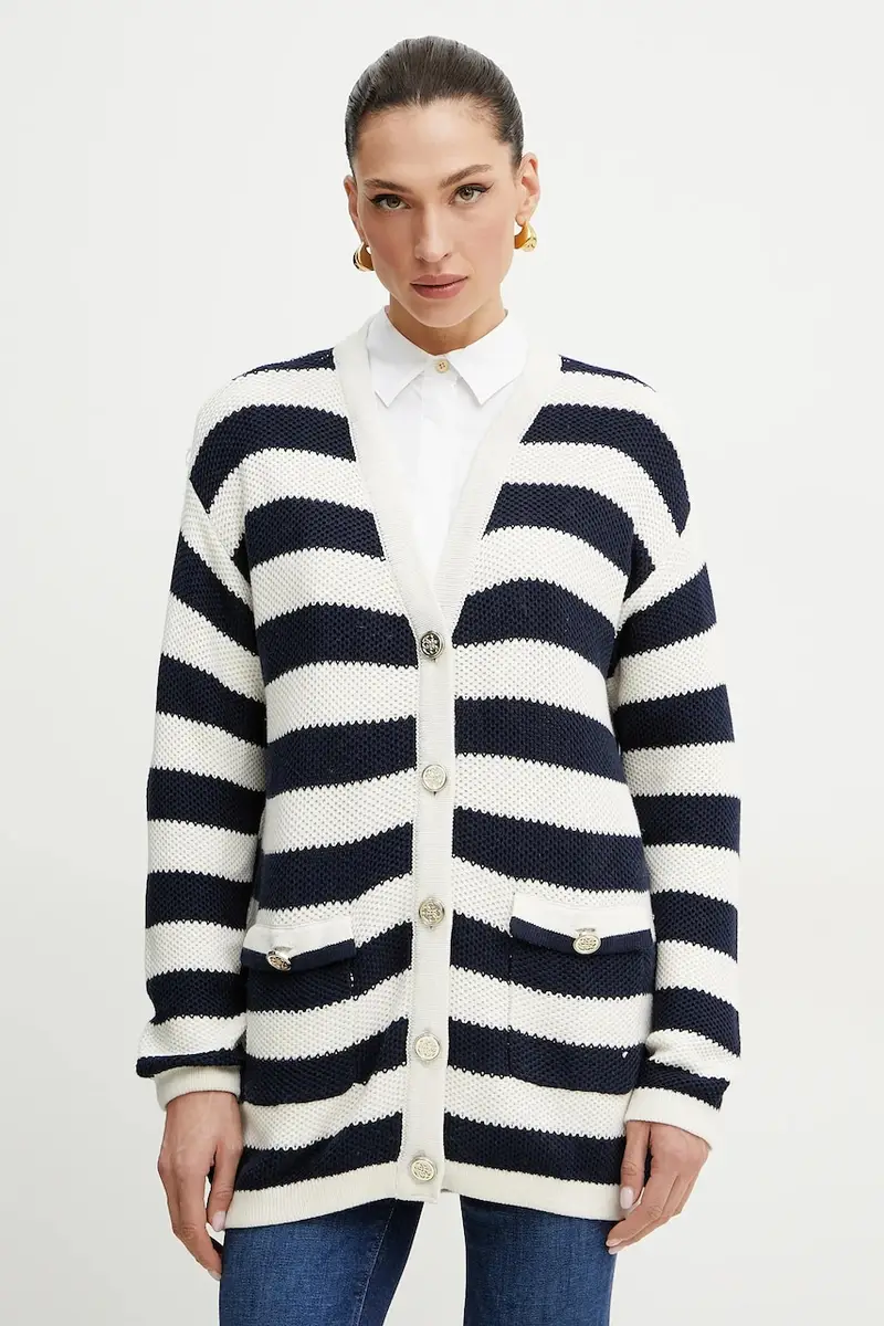 Guess Cardigan Donna Bianco 2217252