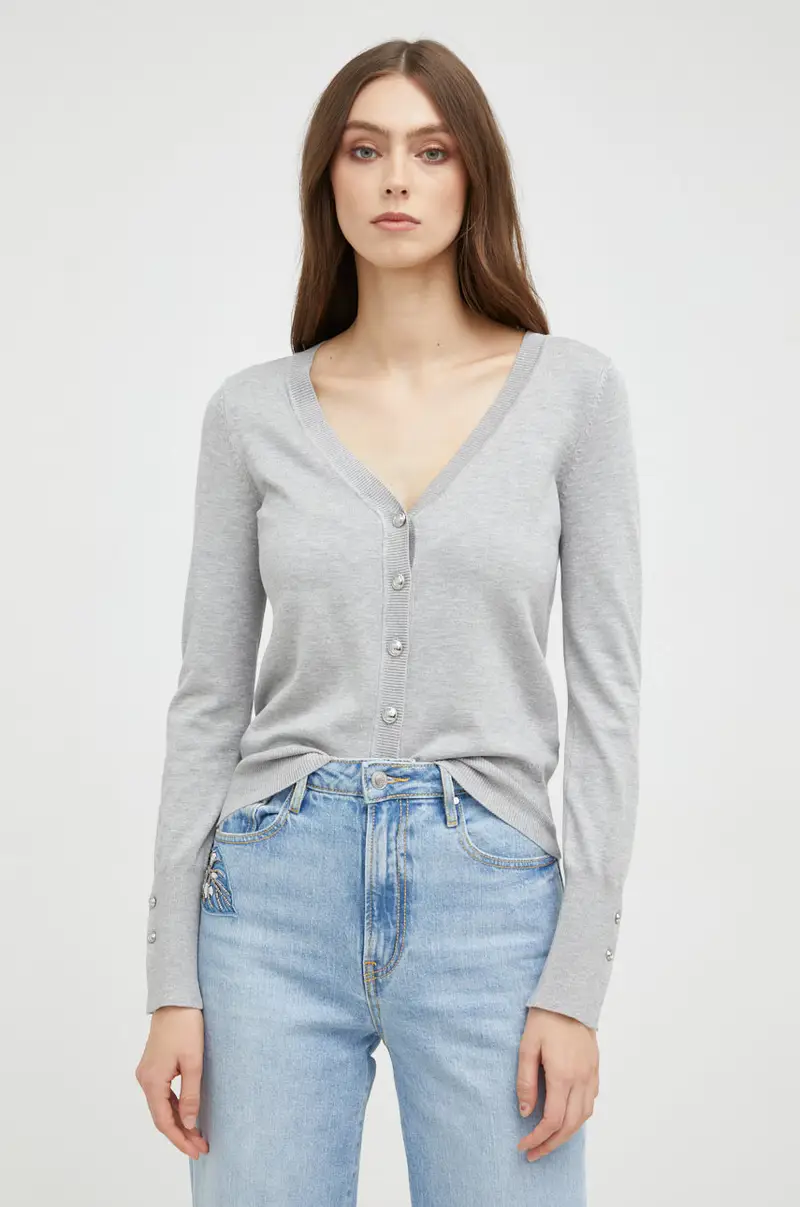Guess Cardigan Donna Grigio 2520177