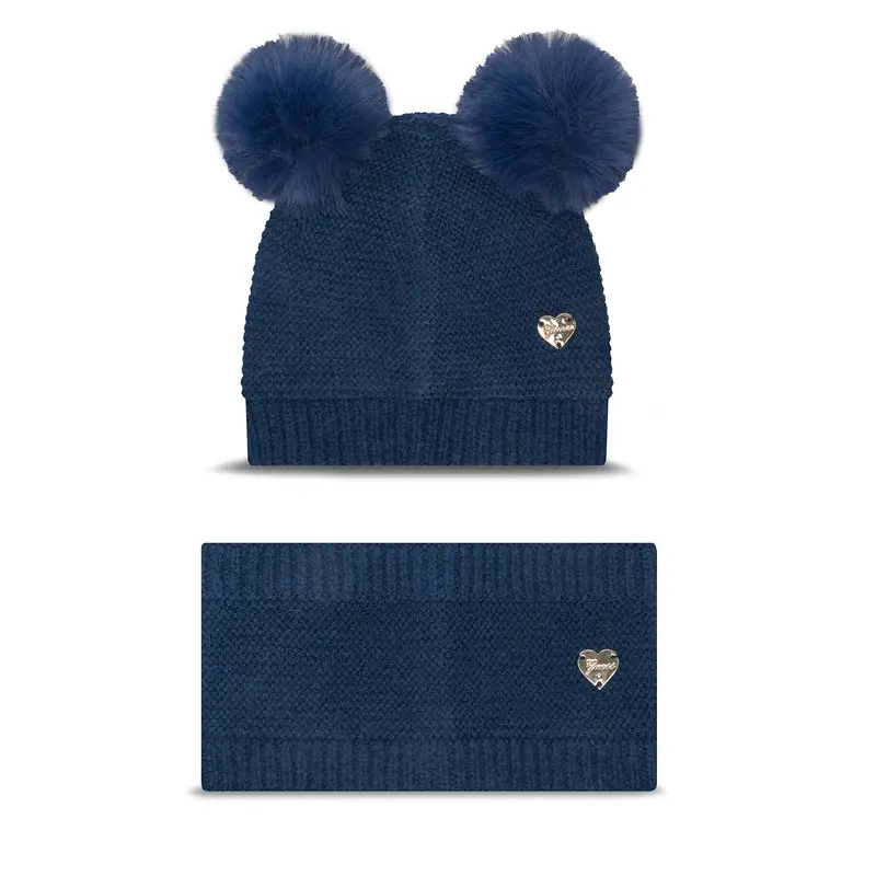 Guess Completo cappello e scaldacollo A4BZ01 Z2QP0 Blu