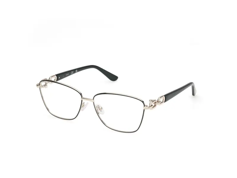 Guess Donna GU50179 097 Montature da vista Metallo Verde Squadrata Normale