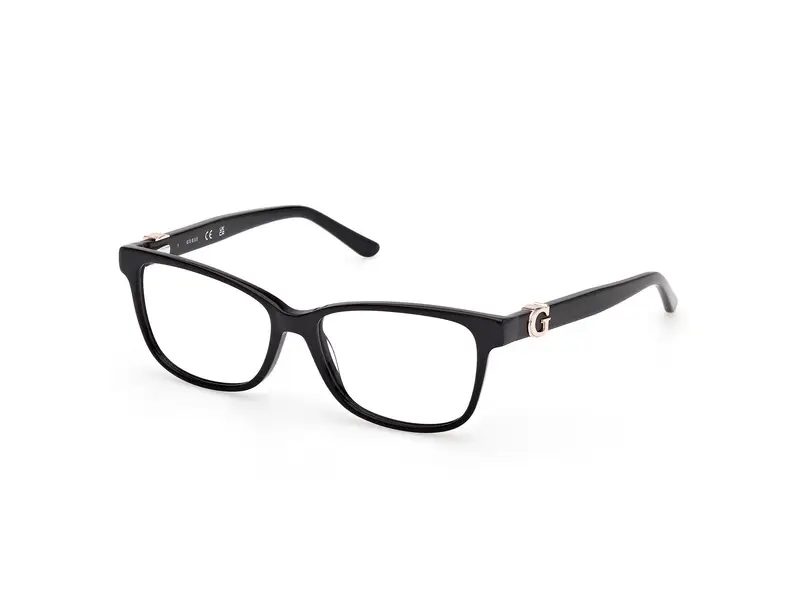 Guess Donna GU50227 1 Montature da vista Acetato Nero Squadrata Normale
