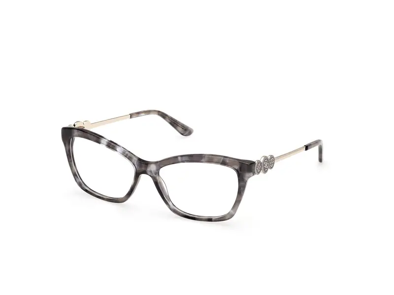 Guess Donna GU50231 20 Montature da vista Acetato Grigio Squadrata Normale