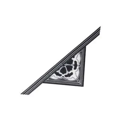 Guess Fascia per capelli con stampa da donna 70x70 cm Noir