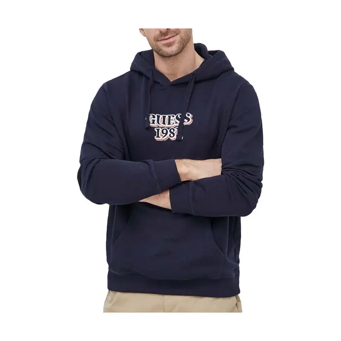 Felpe con cappuccio Guess G-M3GQ14KBK32 Blu