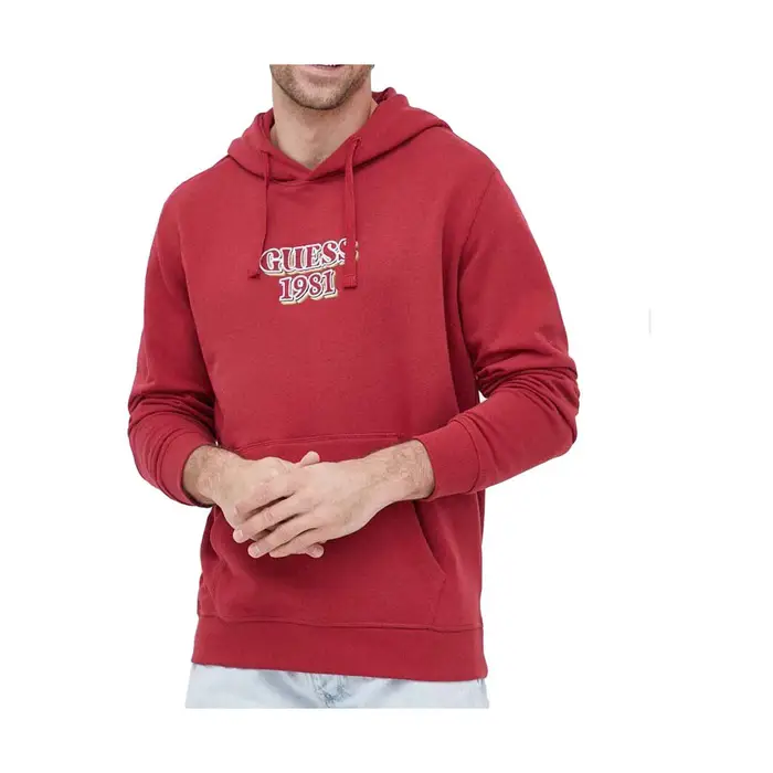 Felpe con cappuccio Guess G-M3GQ14KBK32 Rosso