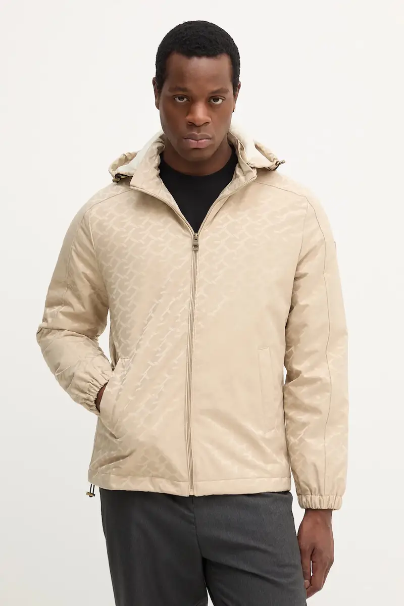 Guess giacca colore beige M5YL14 WHEW2