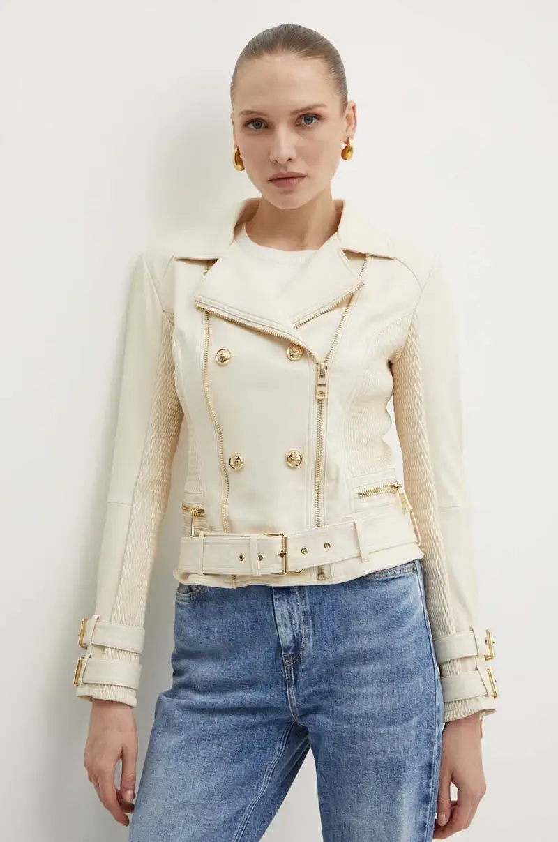 Guess giacca MYLA donna colore bianco W4YL33 K8S30 Beige