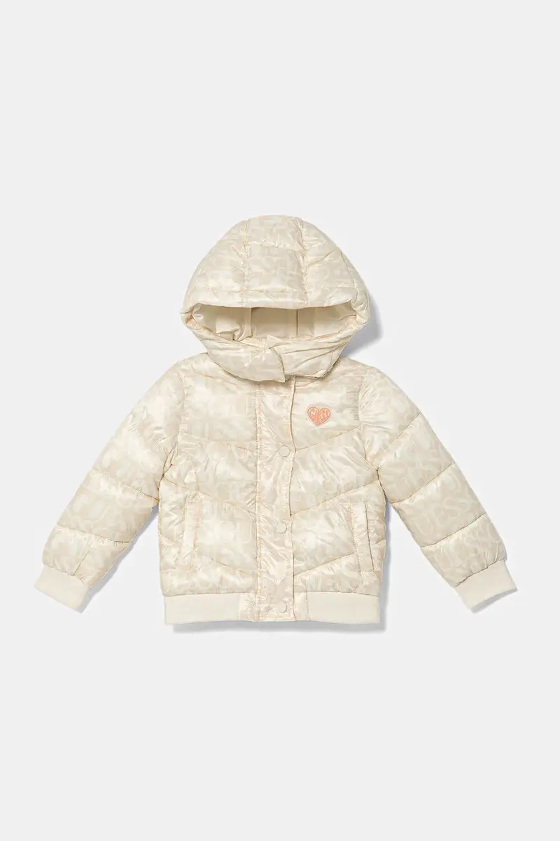 Guess giacca per bambini colore beige K5YL02 WEGY0