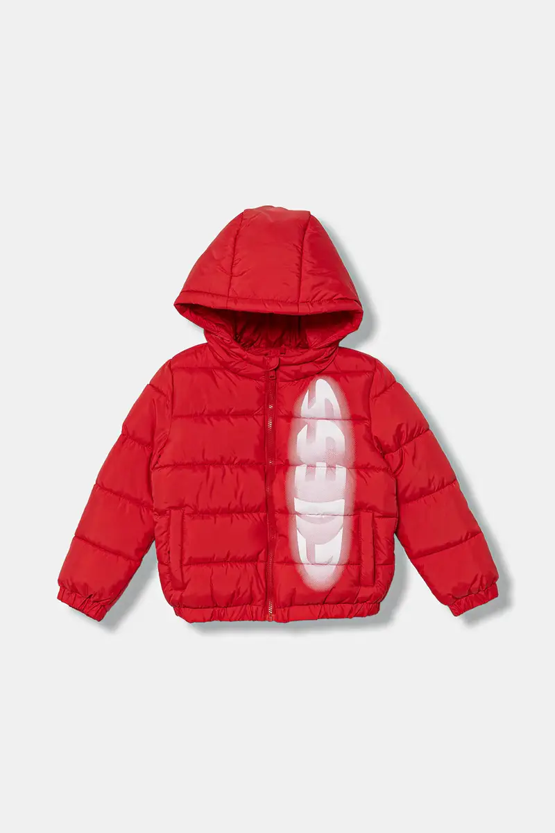 Guess giacca per bambini colore rosso N5YL01 WGB60