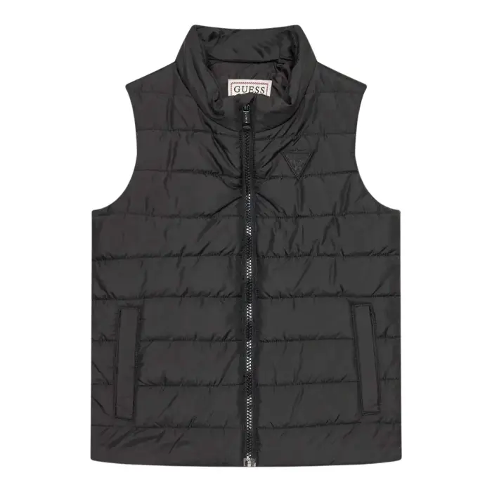 Gilet imbottito per bambini Guess Noir