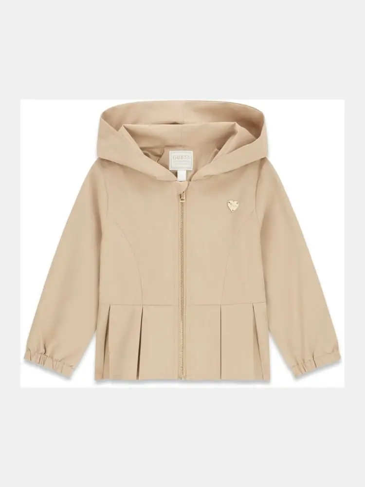 Guess giubbotto infant/kids in canvas beige
