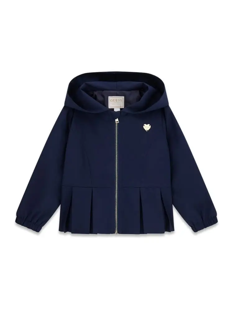 Guess giubbotto infant/kids in canvas blu