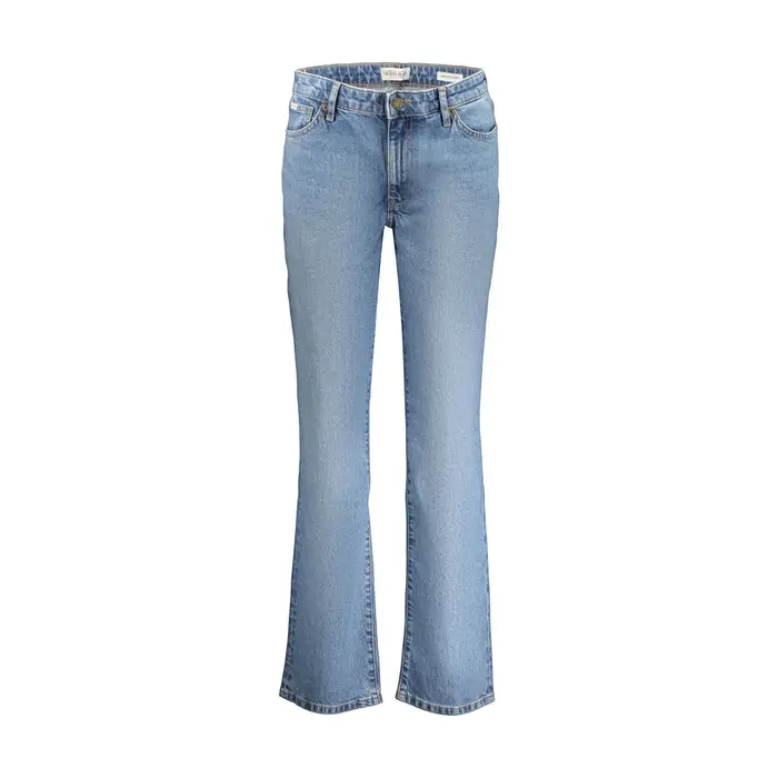 Jeans Donna Azzurri Effetto Slavato Azzurro