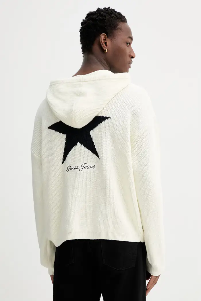 Guess Jeans maglione in cotone Beige